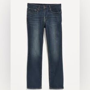 Old Navy new  Women's Straight Leg Jeans - Dark Blue
